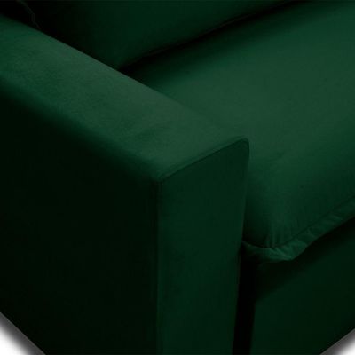 Sofa Retratil Reclinavel 2 Lugares 2m Andreza Veludo Lansof Verde