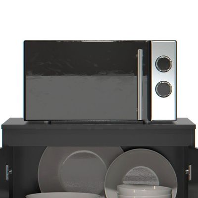 Balcão Para Micro Ondas Preto