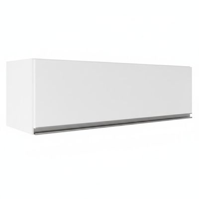 Armario Aereo 1 Porta Basculante Bp 80cm Fiorella Branco