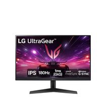Monitor Gamer 24 LG UltraGear 24GS60F-B com Tela IPS, Full HD, 180Hz, NVIDIA G-SYNC, AMD FreeSyn, HDR10 e 1ms (GtG) - Preto