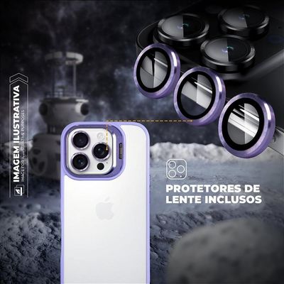 Capa Para Iphone 16 Pro - Gravity Lilás - Gshield
