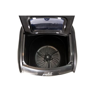 Maquina de Lavar Petit 1,2 Kg 5 Programas de Lavagem Praxis Preto / 110v