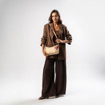 Bolsa Transversal Feminina BG Amour Bege
