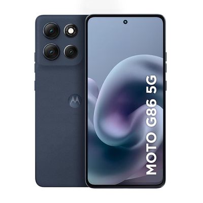 Smartphone Motorola Moto G86 5G Tela 6.7" pOLED 256GB 8GB RAM Câmera 50MP 4K IP69 Desbloqueado Grafite