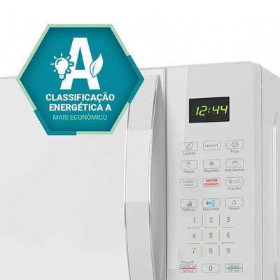 Micro-ondas Philco 28L Branco Pintura Limpa Fácil PMO30B 127V