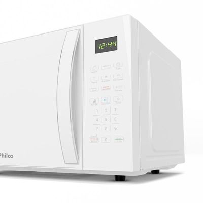 Micro-ondas Philco 28L Branco Pintura Limpa Fácil PMO30B 127V