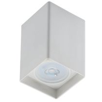 Spot de Sobrepor Branco Luminária de Teto Quadrada 8x8x12,5cm Decorativa para Casas Empresas