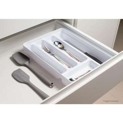 Organizador Talheres Gaveta Multiuso Logic