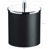 Lixeira com Tampa Inox 5,4L Cozinha Banheiro