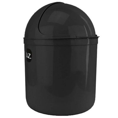Lixeira Plástica Pia com Tampa 4L UZ