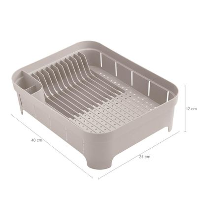 Kit Pia Cozinha Escorredor Lixeira 2,5L