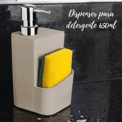Kit Pia Cozinha Escorredor Lixeira 2,5L