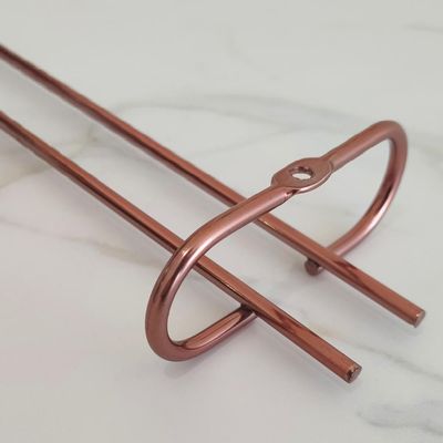 Suporte Porta Taças Suspenso Reto 25cm