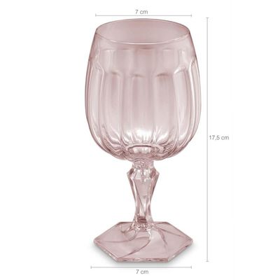 Taça Água Suco 350ml UZ Samba Translúcida