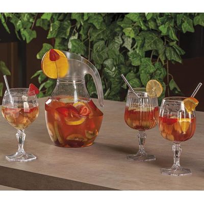 Taça Água Suco 350ml UZ Samba Translúcida