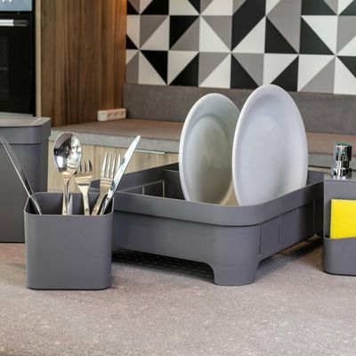 Kit Escorredor Louça Pratos Talheres Cozinha