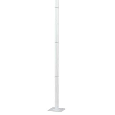 Kit 6 Postes de Jardim 2,1m Branco Colonial E27