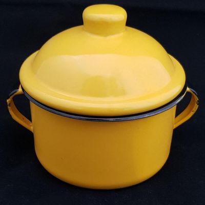Açucareiro Esmaltado Porta Açúcar 450ml Tradicional