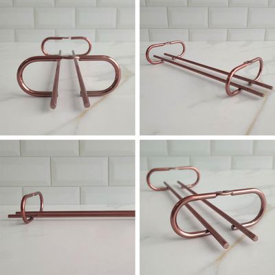 Kit 6 Organizadores Porta Taças 25cm Suspensos