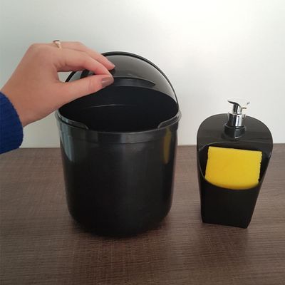 Dispenser Porta Detergente E Esponja Pia Uz