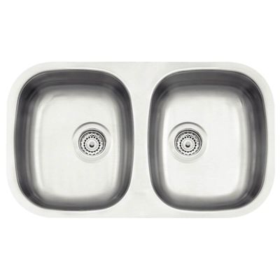 Cuba Dupla Tramontina Inox Escovado 77x45cm 17L
