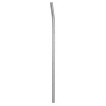Canudo Inox Reutilizável Sustentável Curvado 6,3mm