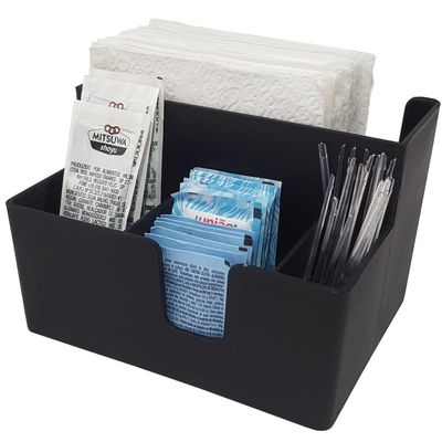 Kit 10 Porta Sachês Açúcar Guardanapos Organizador