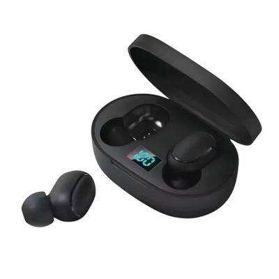 Fone Bluetooth Preto Compacto Entrada Fácil De Carregar