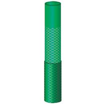 Mangueira Flex Tramontina Verde em PVC 3 Camadas 20 m com Engates Rosqueados, Esguicho e Suporte Mural