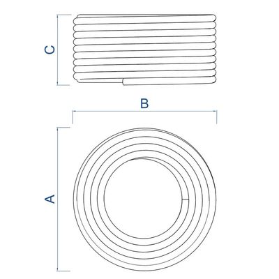 Mangueira Tramontina Flex de 1/2" para Jardim com Engates