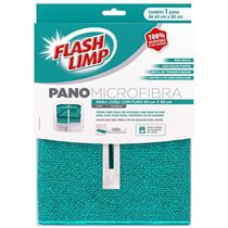 Pano para Chão FlashLimp com Furo Microfibra 80x60cm
