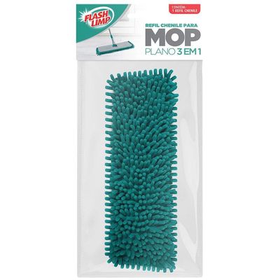 Refil para Mop FlashLimp Chenile Plano 3 em 1