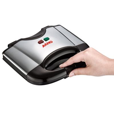 Sanduicheira Grill Arno SACS Placa Antiaderente Inox / 110