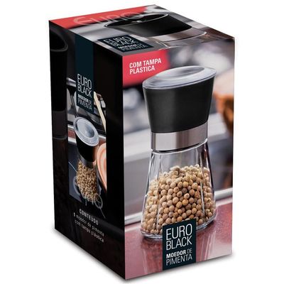 Moedor de Pimenta em Vidro Euro Home