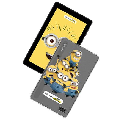 Tablet Positivo Vision TAB7 Minions 7 Android 14 64GB Octa-Core Wi-Fi 2MP Preto
