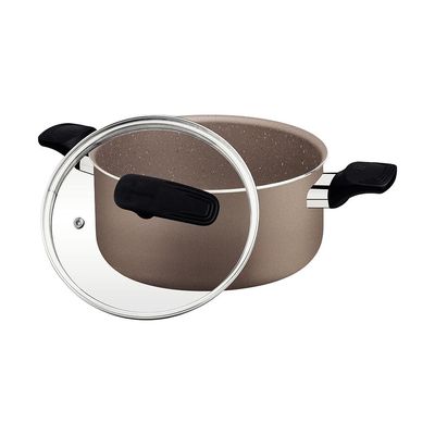Caçarola Tramontina Milazzo 24cm Amêndoa