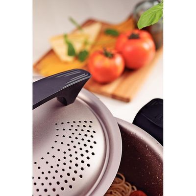 Espagueteira Tramontina Milazzo 22cm Amêndoa