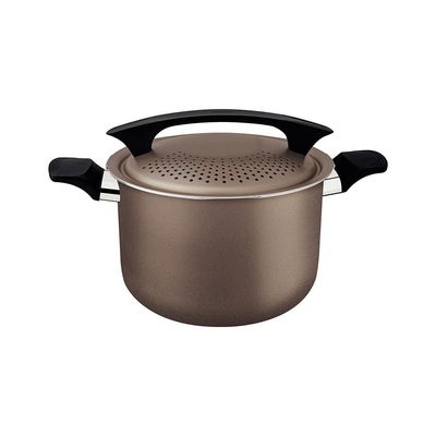 Espagueteira Tramontina Milazzo 22cm Amêndoa