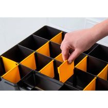 Maleta Plástica Organizadora 17" Tramontina com Divisórias Móveis