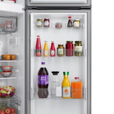 Geladeira Brastemp BRM46MK 385 Litros Frost Free Duplex Painel Eletrônico Inox Inox / 110