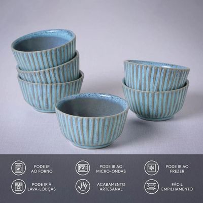 Conjunto de Ramequin Médio Porto Brasil Orgânico