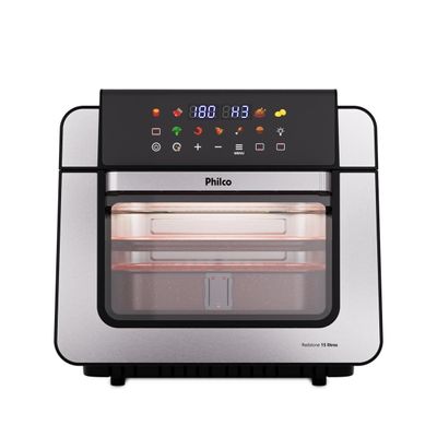 Fritadeira Elétrica Air Fryer Philco Oven PAF15B Preto / 220