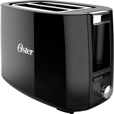 Torradeira Oster OTOR650 Black Simple Life 650W com 7 Níveis de Tostagem Preto Preto / 220