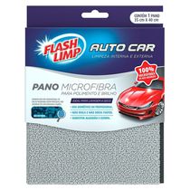 Pano para Polimento e Brilho Flashlimp Microfibra - 1 Peça