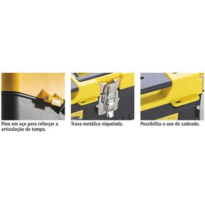 Caixa Plástica para Ferramentas Tramontina 20"