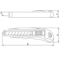 Estilete Profissional Tramontina 6" - 8 Lâminas