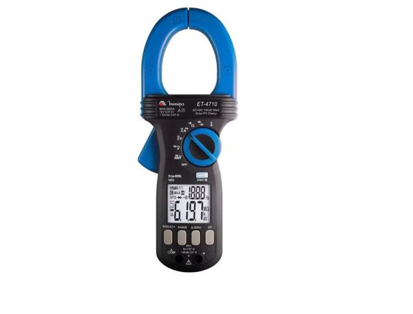 Alicate Amperagem ET-4710 Minipa AZUL/PRETO