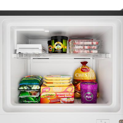 Geladeira 455 Litros Inverter Frost Free Duplex CRM53MK Consul Inox / 110V