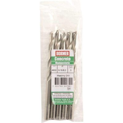 Broca Para Concreto, Ponta Metal Duro, 4,0 Mm, A8005/32x5/32 Dormer