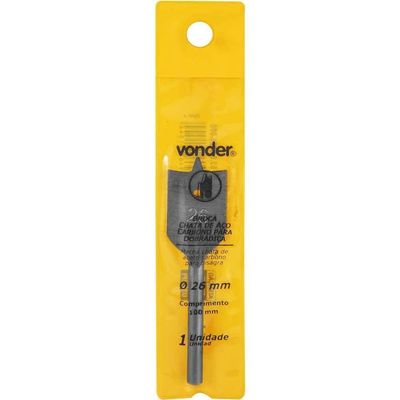 Broca Chata Para Dobradiça 26,0 Mm Vonder Ostenvonder